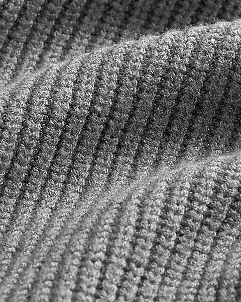 Ribbed Mock Neck Sweater | Express