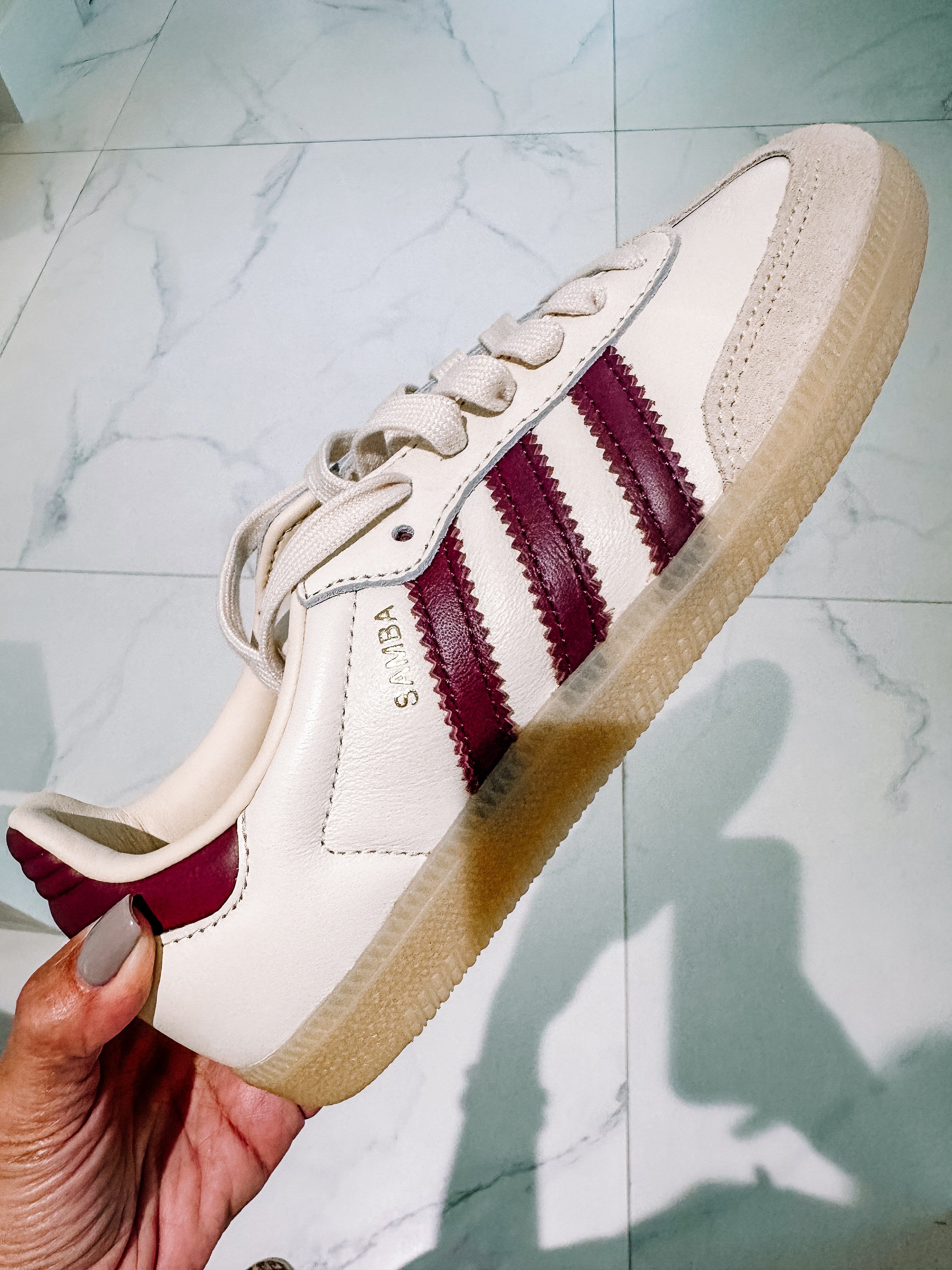 Fall sneakers, Adidas sneakers, Adidas samba, Adidas shoes, trendy sneakers, burgundy sneakers, brown sneakers, suede sneakers
 

 #LTKSeasonal #LTKStyleTip #LTKShoeCrush