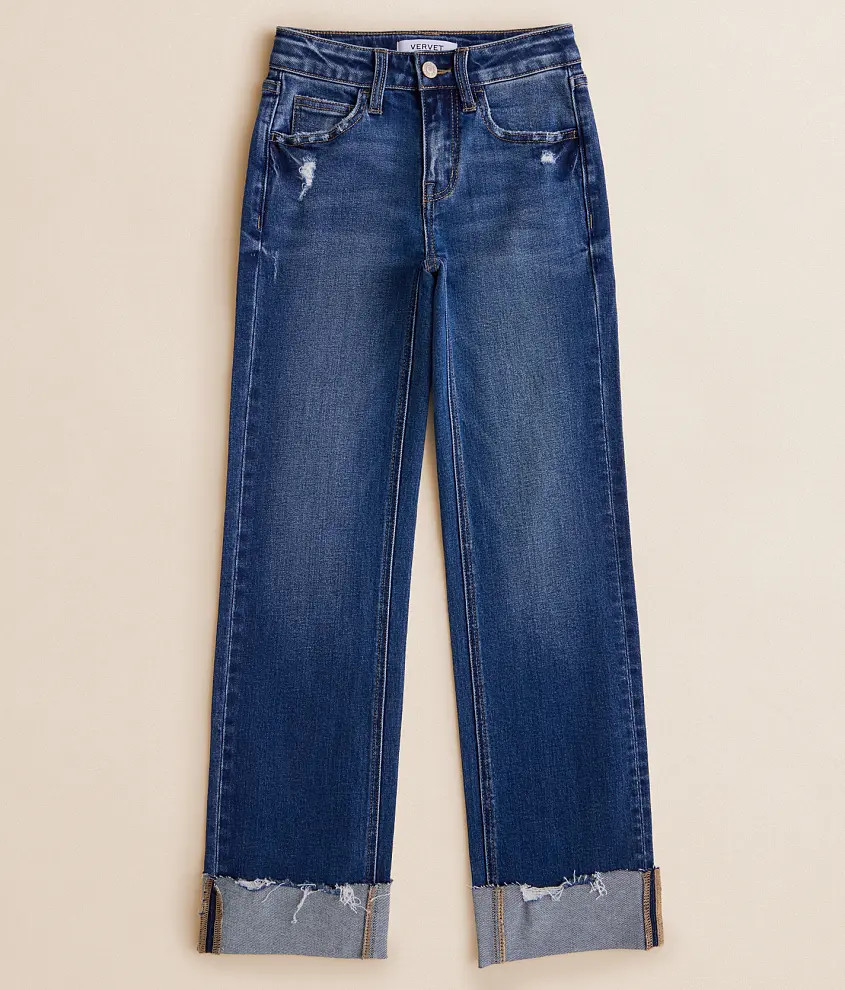 Girls - Mini Evie Classic Straight Stretch Jean | Buckle