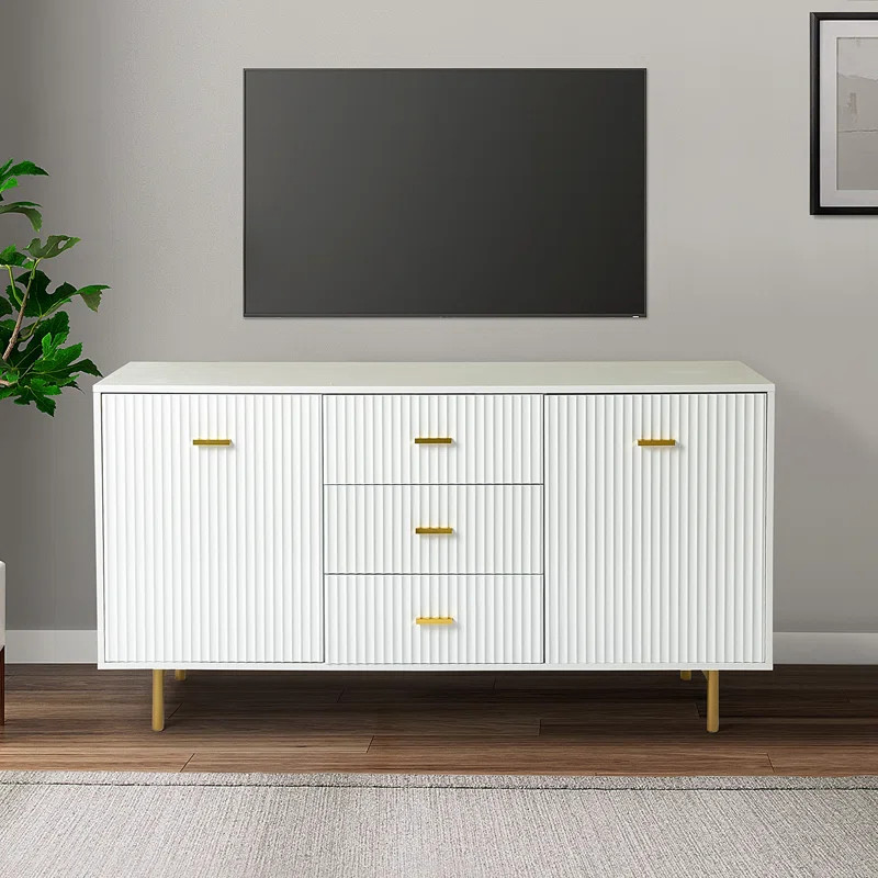 Grechen 57.7'' Wide 3 Drawer Sideboard | Wayfair North America