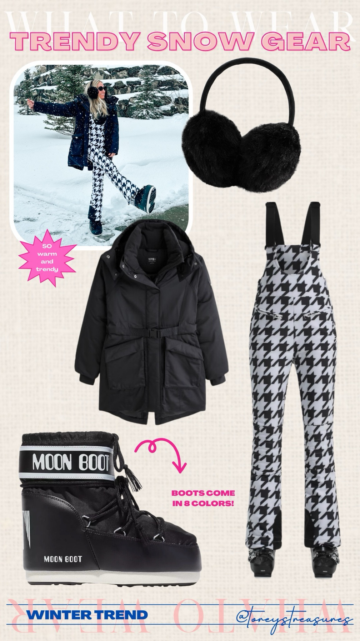 My fave snow gear- order up in the bibs! The best and come in tons of colors! 