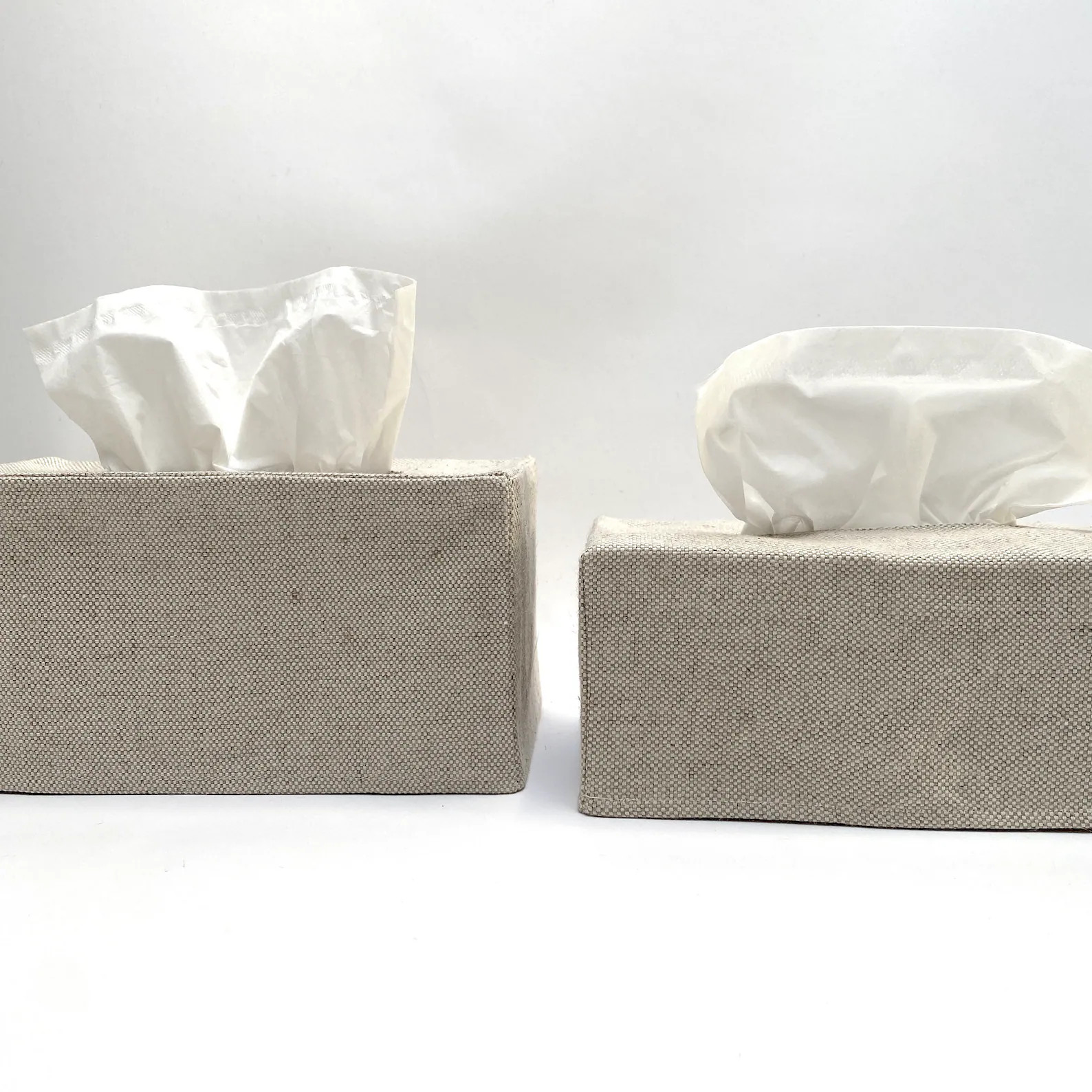 linen tissue cover- oatmeal | Etsy (US)