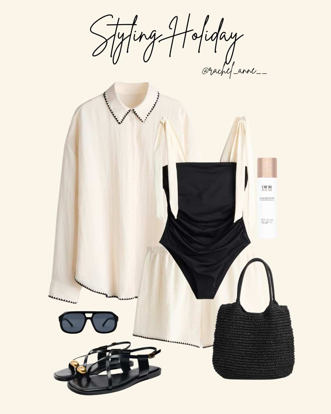 Styling holiday 🖤🐚

#LTKeurope #LTKswimwear #LTKuk