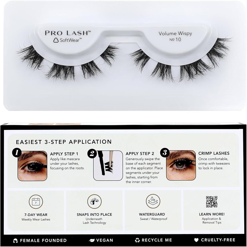 Pro Lash SoftWear Professionally Styled Lash Clusters - Seamless, Lightweight Lashes - 7-Day Clus... | Amazon (US)