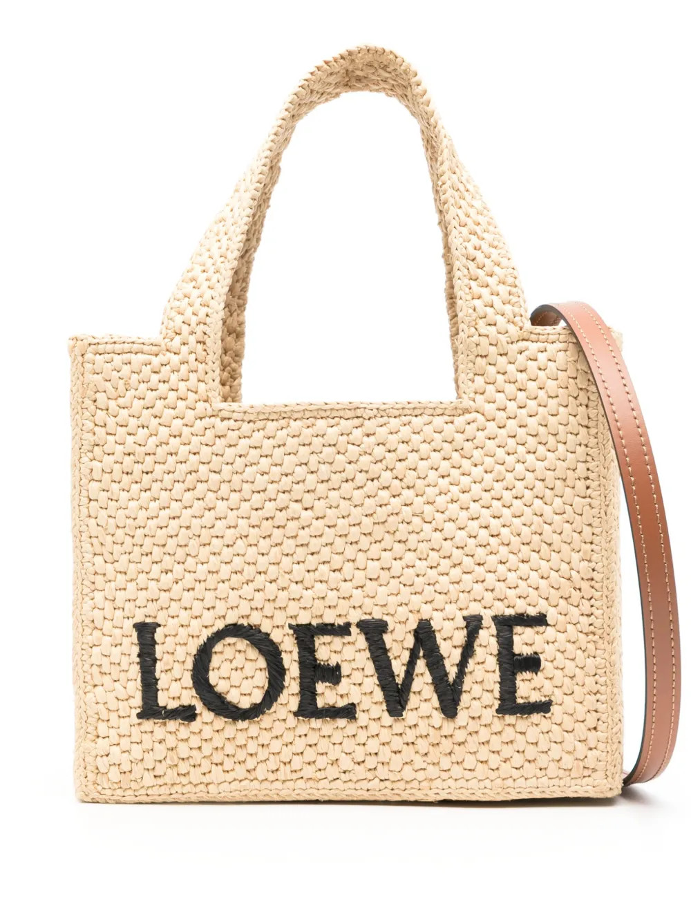 mini Loewe Font tote bag | Farfetch Global