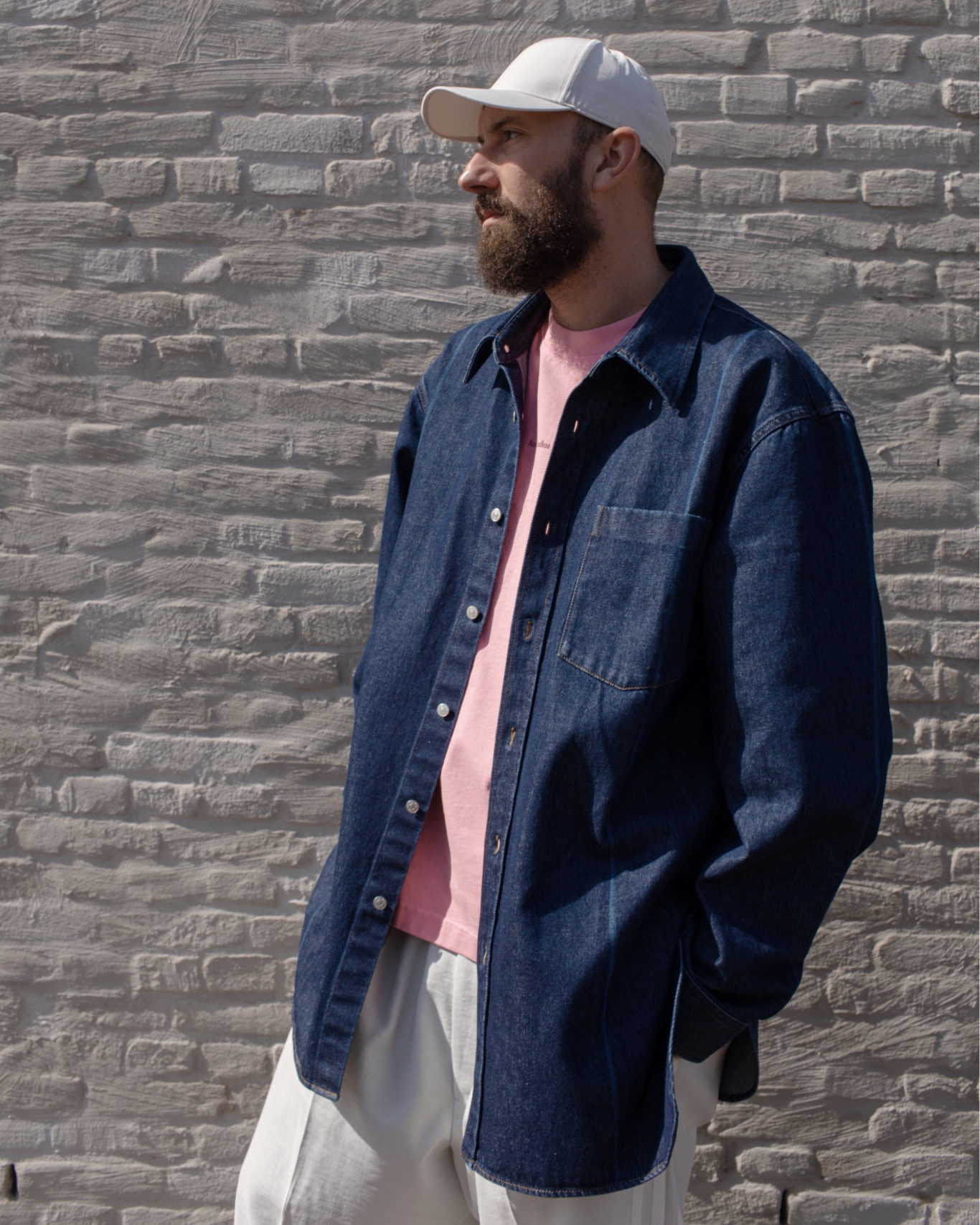 Oversizing in this denim shirt jacket from Dries Van Noten #oversized 

#LTKeurope #LTKmens #LTKfit