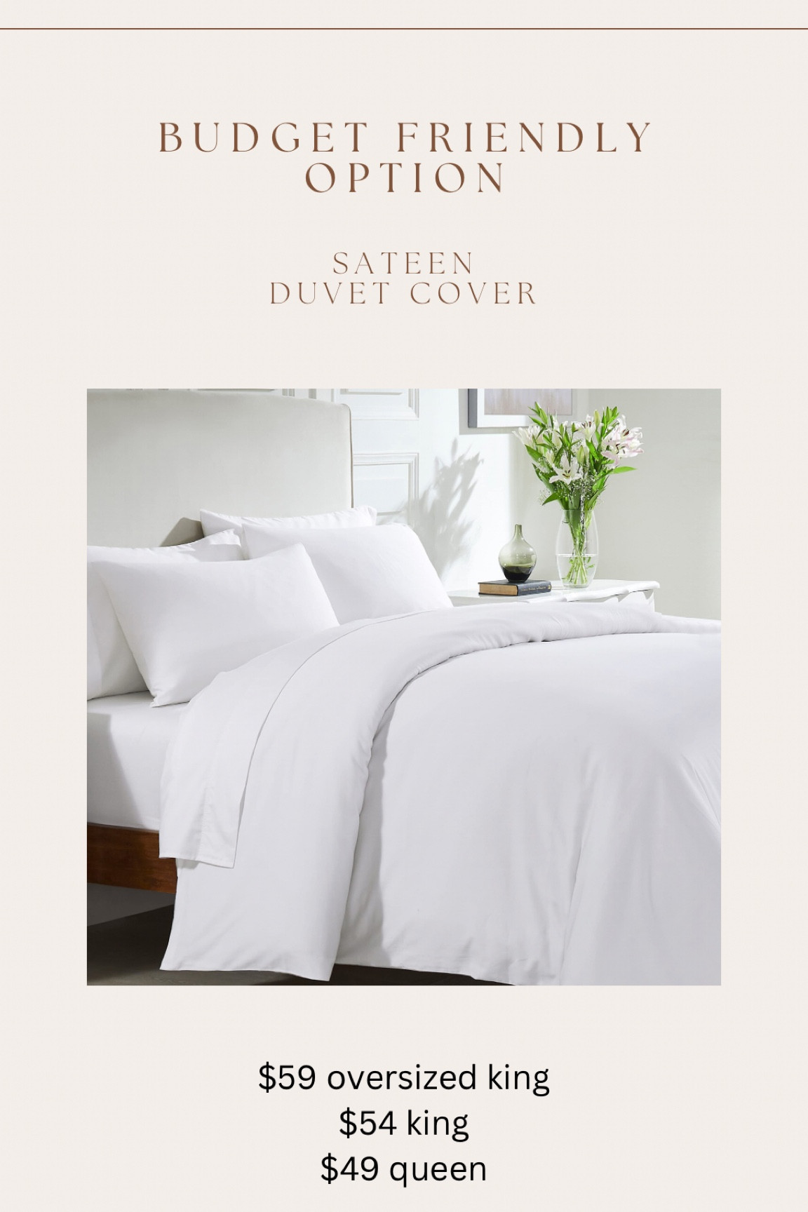 Budget friendly sateen duvet cover!! I loveeee that this comes in extra large king size 🙌🏻🙌🏻 also comes with two pillow cases

#LTKhome #LTKsalealert