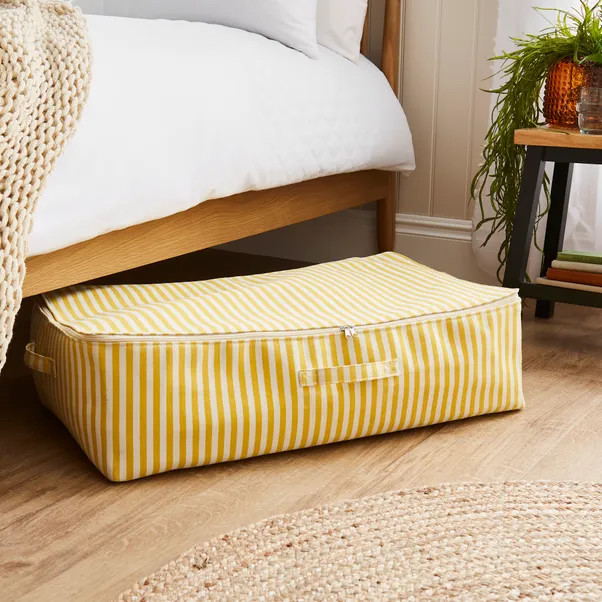 Stripe Underbed Storage Bag | Dunelm
