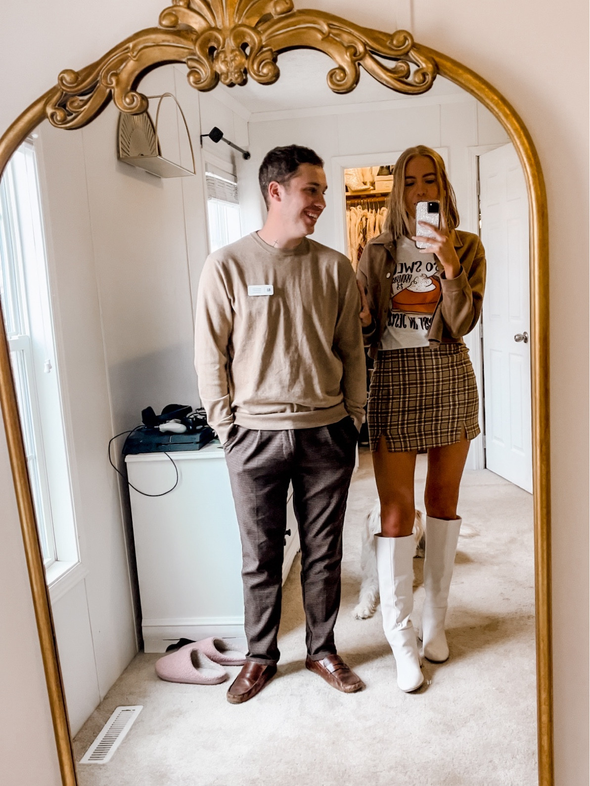 Michaels outfit! Now his pants are on sale, of course they weren’t when he bought them 🤣

#LTKCyberWeek #LTKSeasonal #LTKsalealert