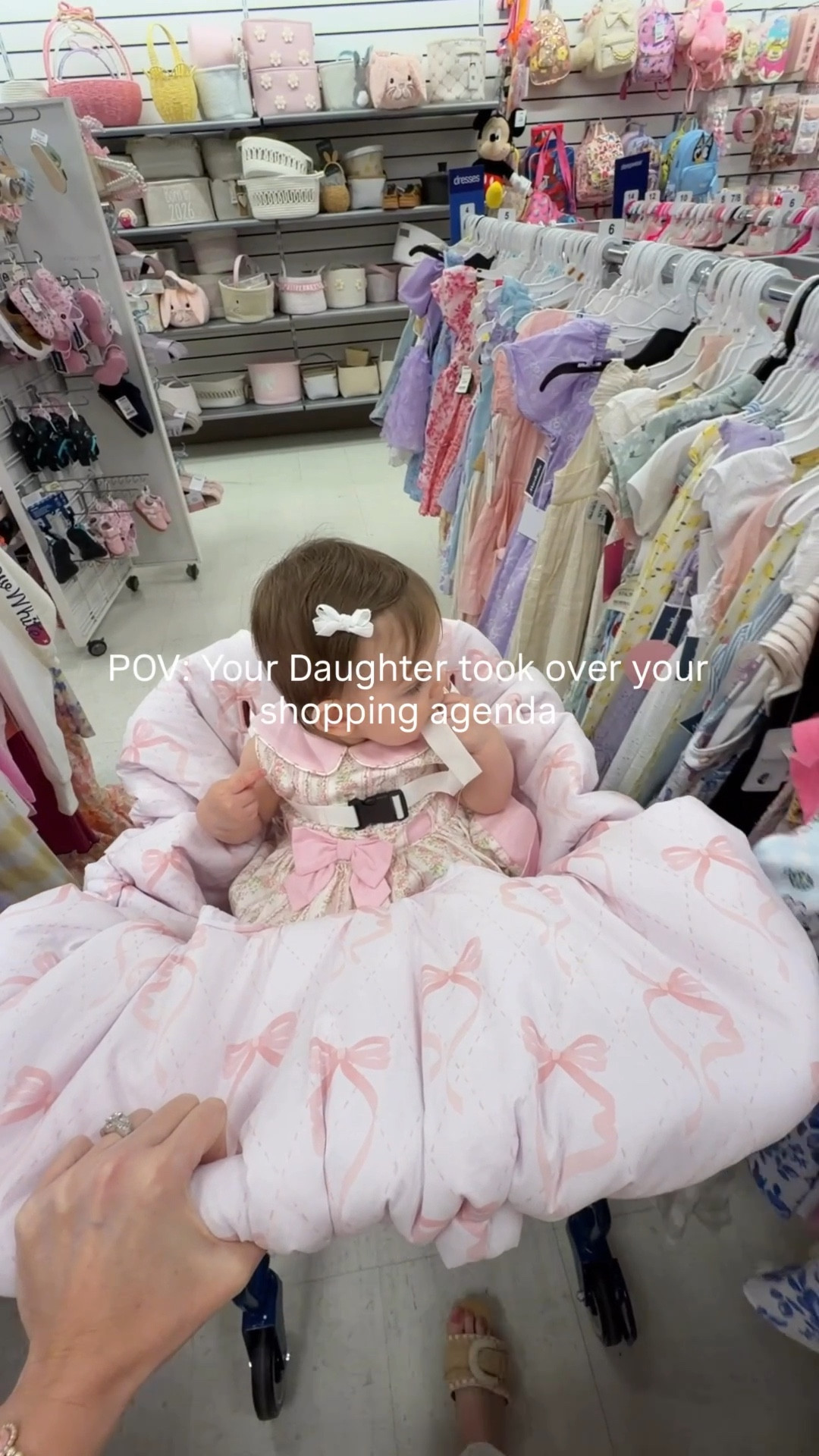 A little mother-daughter retail therapy at Marshall’s! Love the shopping cart cover as it works over high chairs too! Code FRAPPS10 to save on her outfit at the smocked flamingo  

#LTKselfcare #LTKBaby #LTKmomlife