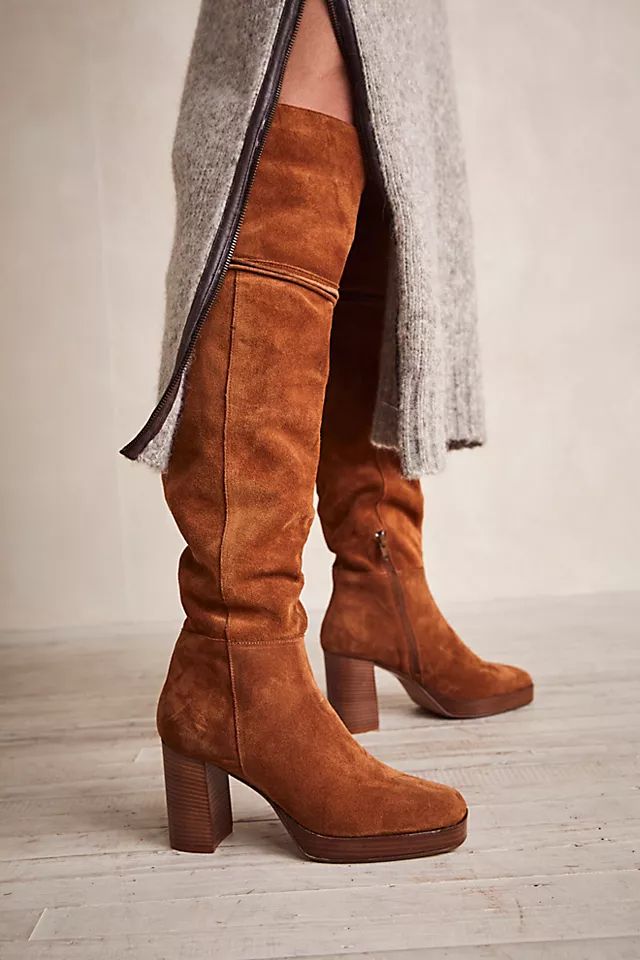 Echo Platform Over-The-Knee Boots | Free People (Global - UK&FR Excluded)
