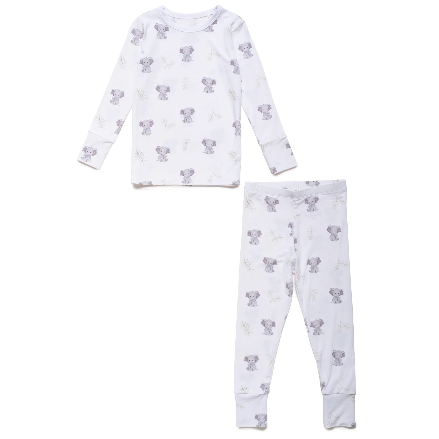 Ellie Elephant Bamboo Pajama | Bandit Babies
