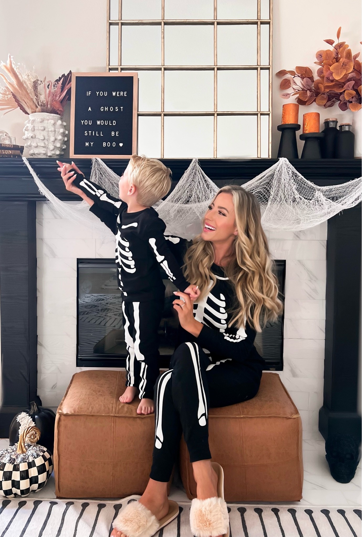 This boy LOVES Halloween!!!! He had been waiting for October like 6 months ago😆 So he has been obsessed with all the spooky decor I put up this year💀🎃👻 

I wanna hear if you love Halloween too and what you like about it!!👇🏻

#LTKHalloween #LTKfamily #LTKSeasonal