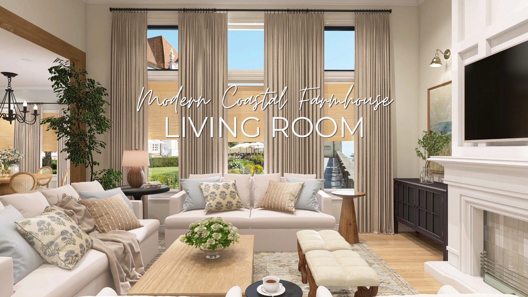 Designed by Brandy
Modern Coastal Farmhouse Living Room

#LTKHome #LTKSeasonal #LTKmomlife