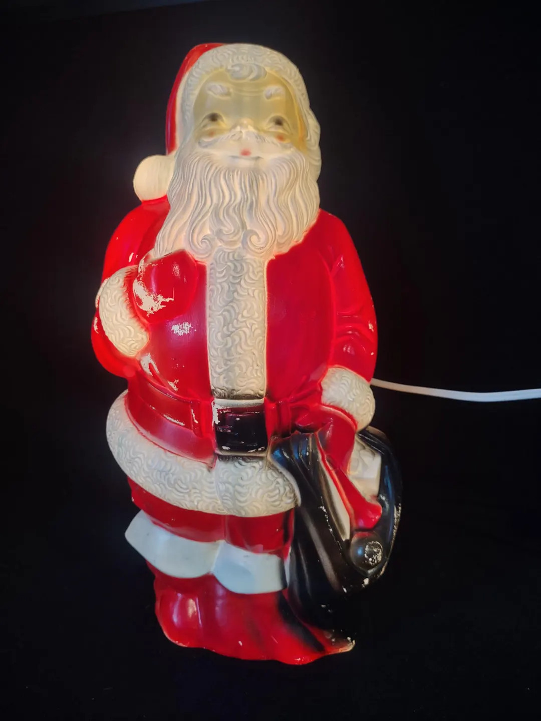 Vintage Christmas Blow Mold Santa 12 lot 1352 - Etsy | Etsy (US)