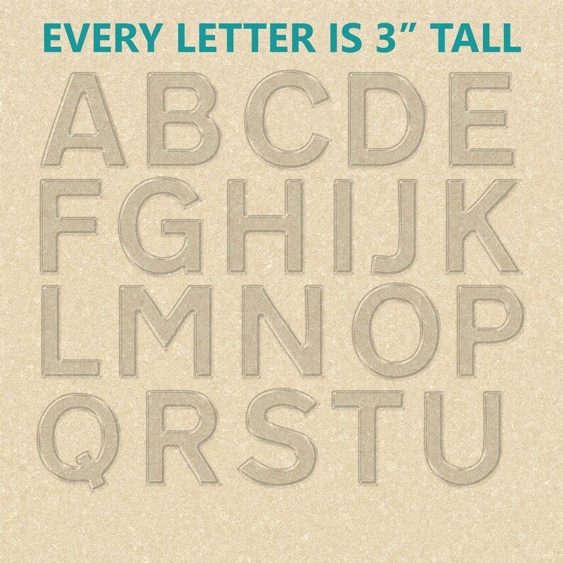 Clear Acrylic Alphabet Blanks for Key Chains, Acrylic Alphabet  Blanks, 5 Clear Acrylic Alphabet ... | Etsy (US)