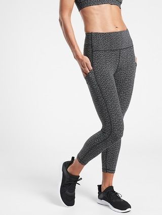 Ultimate Stash Pocket Textured 7/8 Tight | Athleta