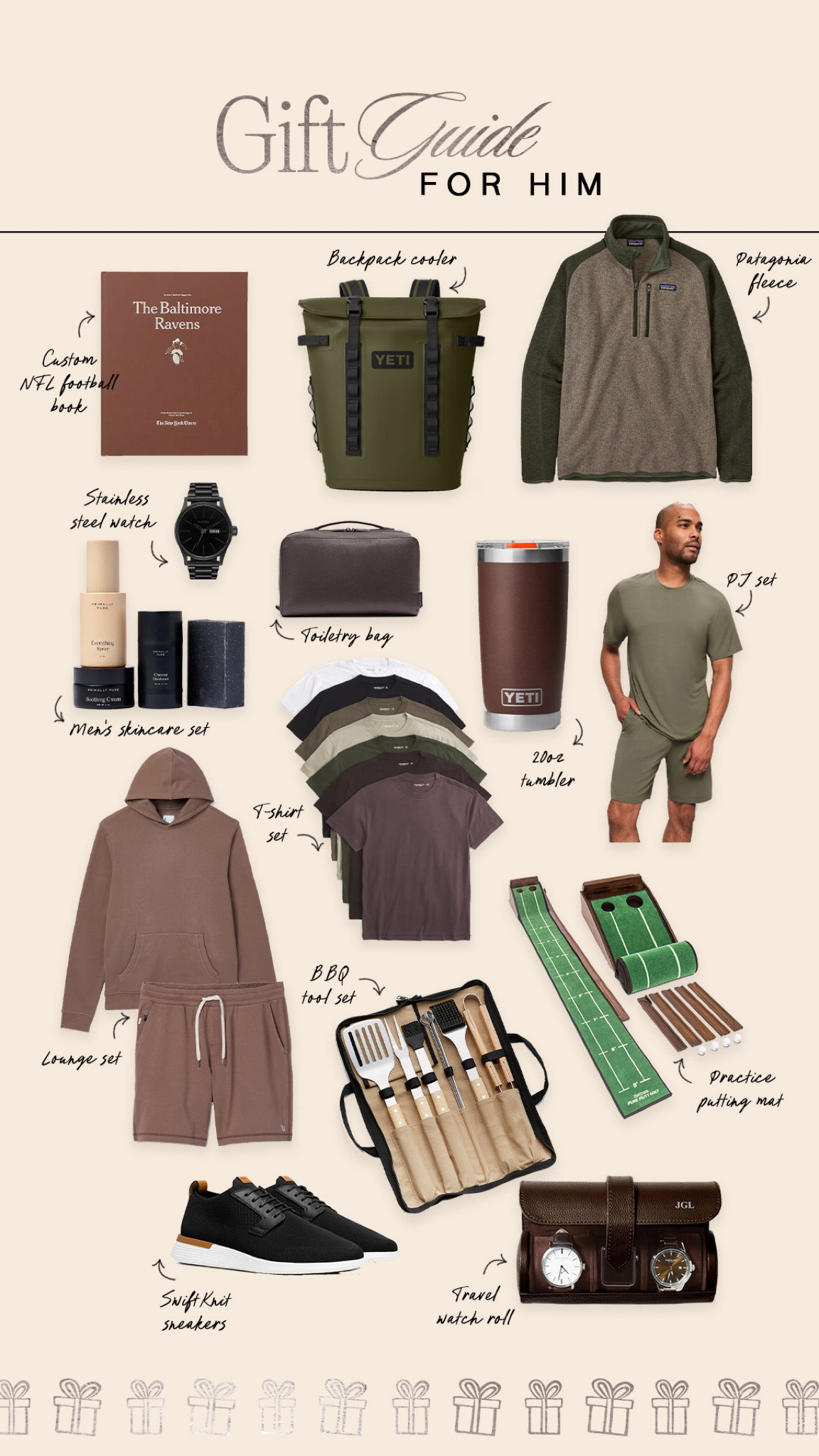 Gift guide for him 🖤

#LTKGiftGuide #LTKHoliday #LTKMens