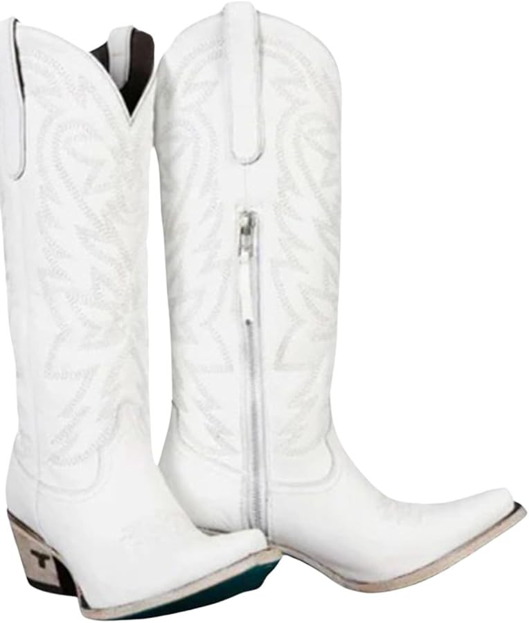 Lane Boots Smokeshow - Matte White | Amazon (US)