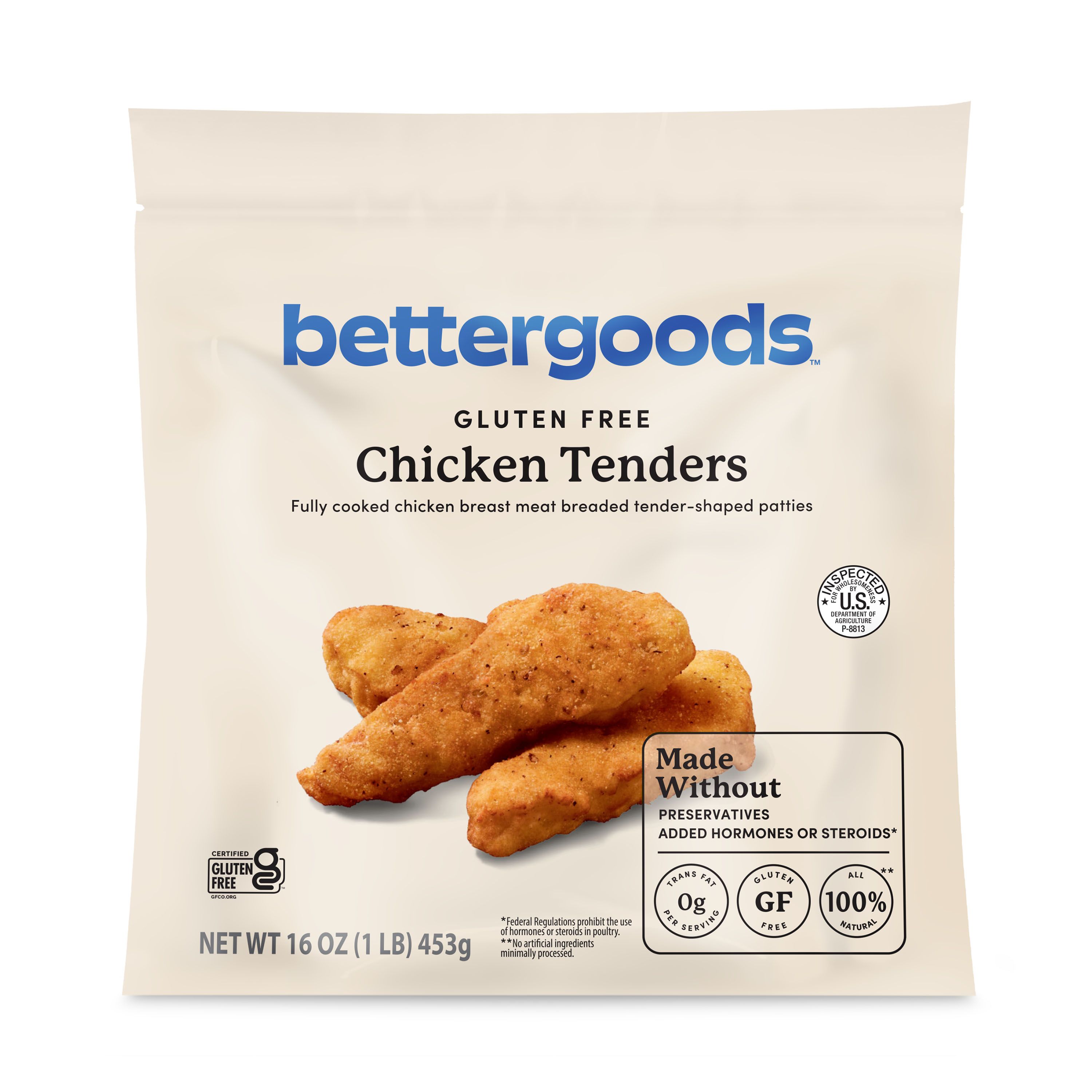 bettergoods Gluten Free Chicken Tenders, 16 oz | Walmart (US)