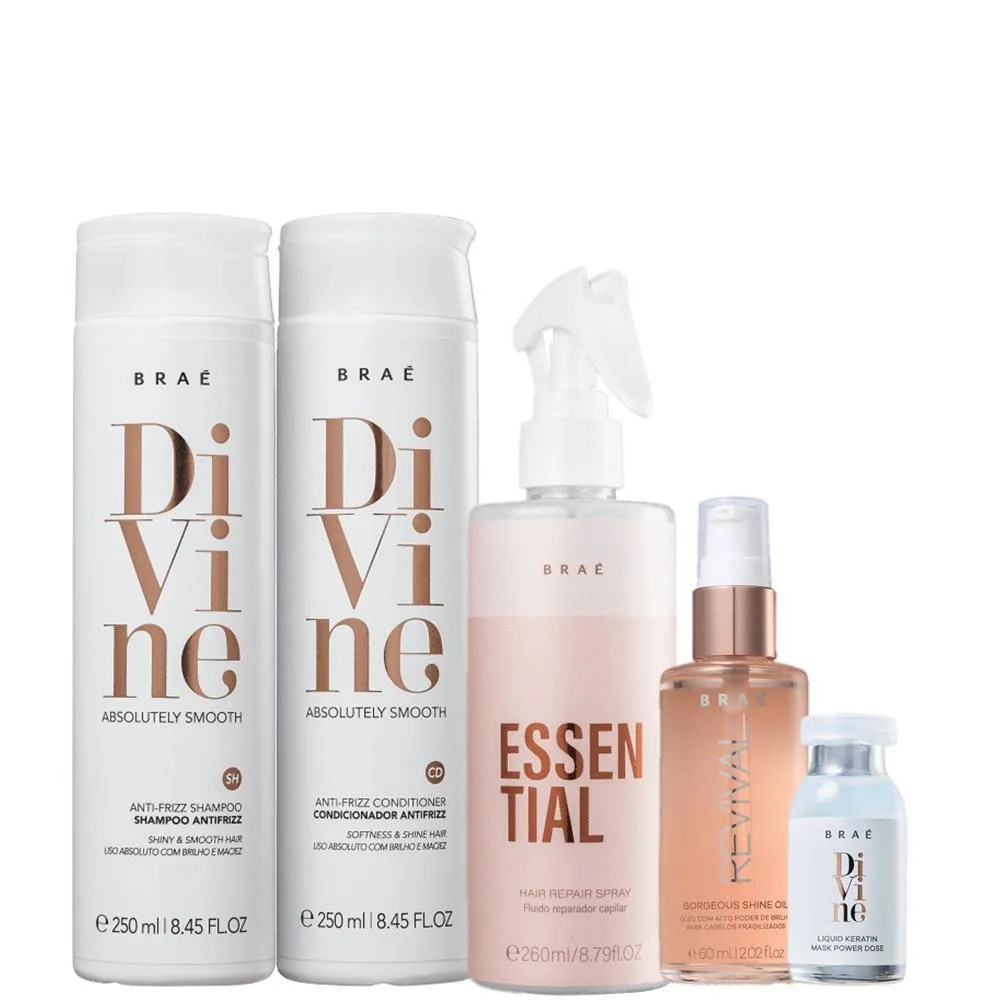 Kit Braé Divine Essential Home Care Especial (5 Produtos) | DrogaRaia (BR)