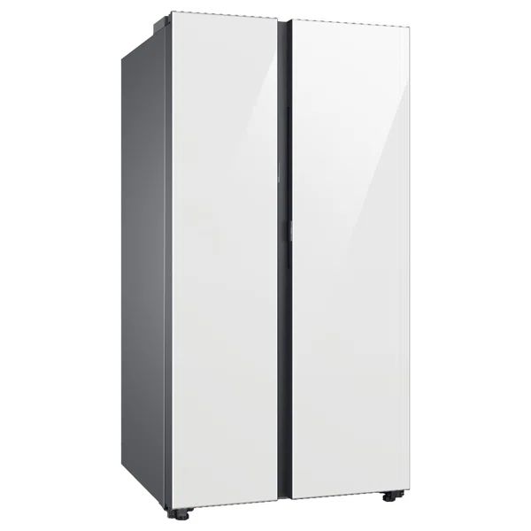 Samsung Bespoke Side-by-Side Refrigerator (28 cu. ft.) with Beverage Center™ | Wayfair Professional