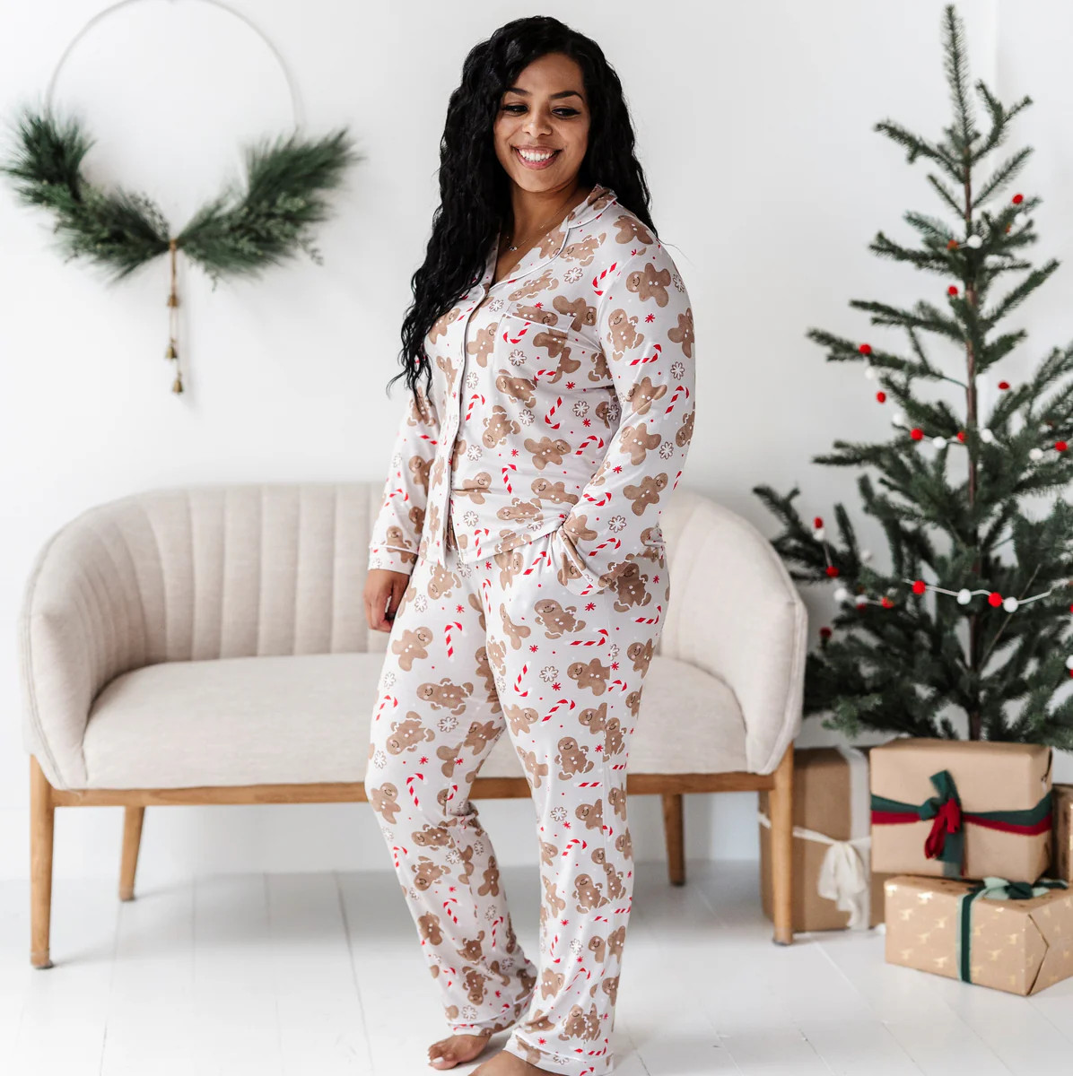 Baking Spirits Bright Women's Long Sleeve Pajama Set - PRESALE | Bums & Roses