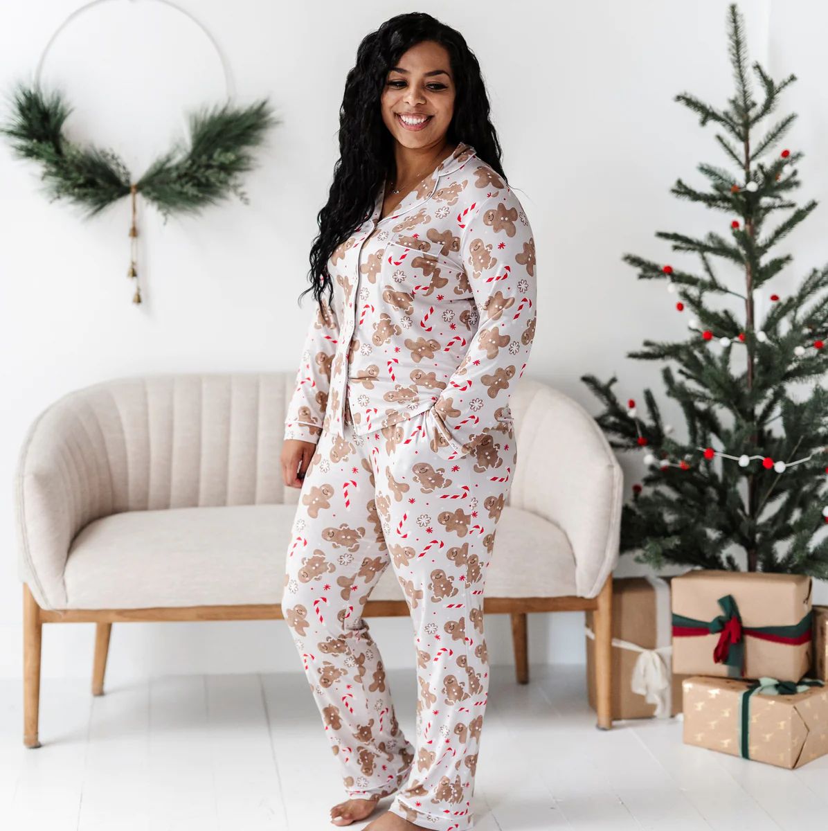 Baking Spirits Bright Women's Long Sleeve Pajama Set - PRESALE | Bums & Roses