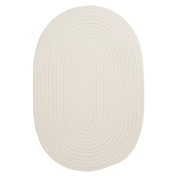 Boydton Braided White Indoor / Outdoor Area Rug | Wayfair North America