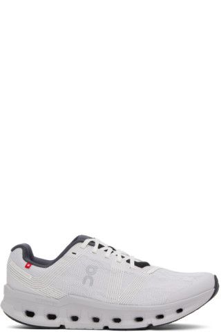 White & Gray Cloudgo Sneakers | SSENSE