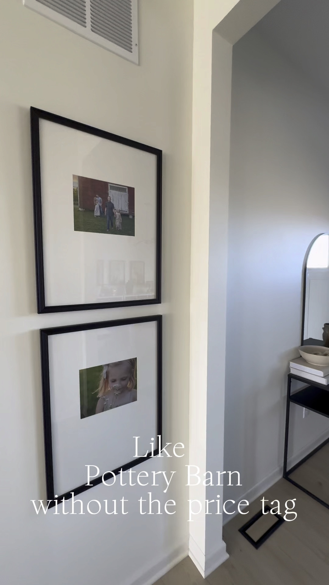 Gallery wall frames! Target. Black, gold, picture frames. Pottery Barn. 

#LTKVideo #LTKfindsunder100 #LTKhome