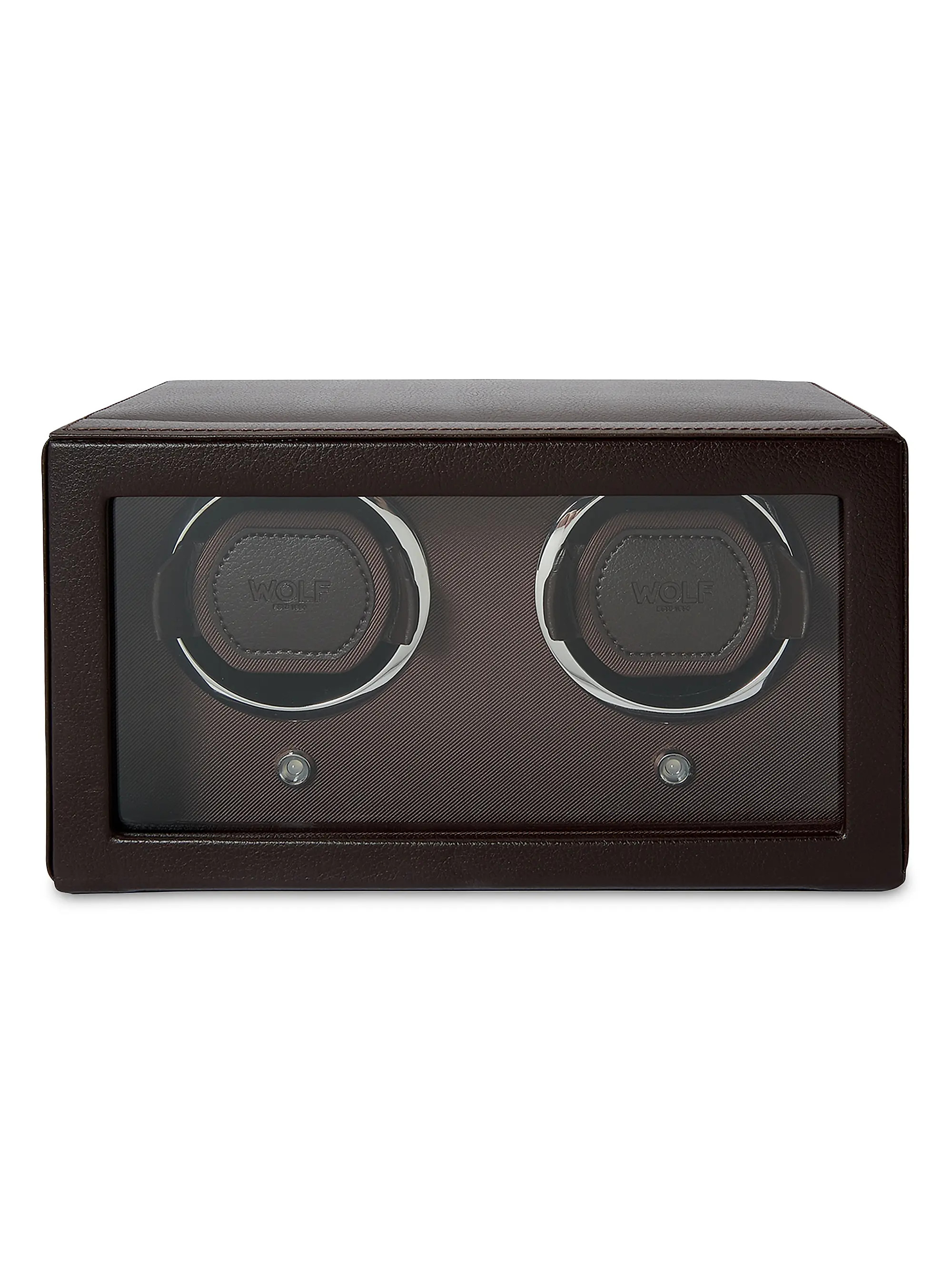 Wolf Cub Double Watch Winder With Cover | Saks Fifth Avenue | Saks Fifth Avenue