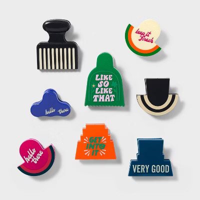 8pc Magnetic Bag Clip Set - Tabitha Brown for Target | Target