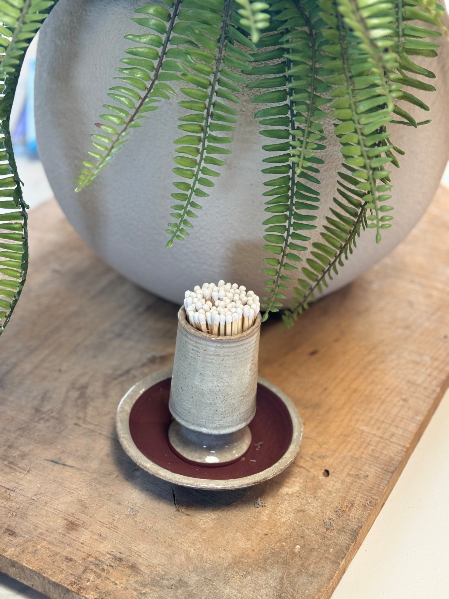 Stone match holder, match holder, white matches, vintage inspired match holder, match striker, stone match striker, home decor 

#LTKHome