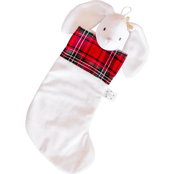 Holiday Havah The Bunny Stocking, Red | Maisonette
