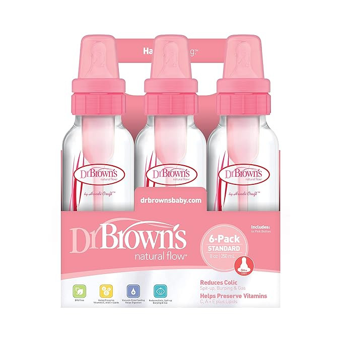 Dr. Brown's Original Bottle Gift Set, 8 Ounce, Pink (SB85002-WEB) | Amazon (US)