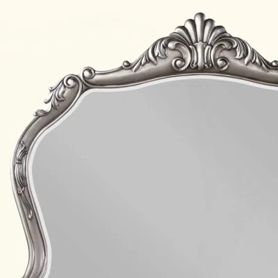 Antique Platinum Finish Mirror | Wayfair North America