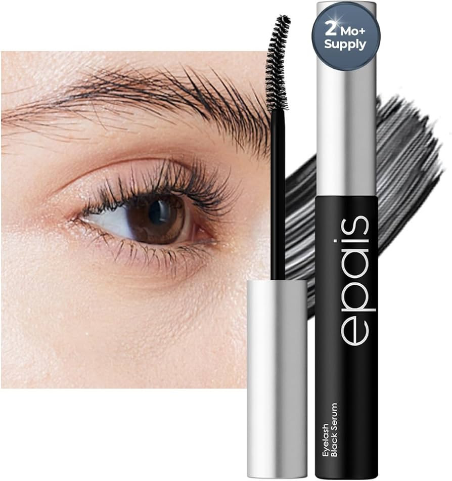 EPAIS Eyelash Black Tinted Serum, Jumbo Size 15ml/0.5fl.oz - Safe & Gentle Lashes Care Infused Bl... | Amazon (US)