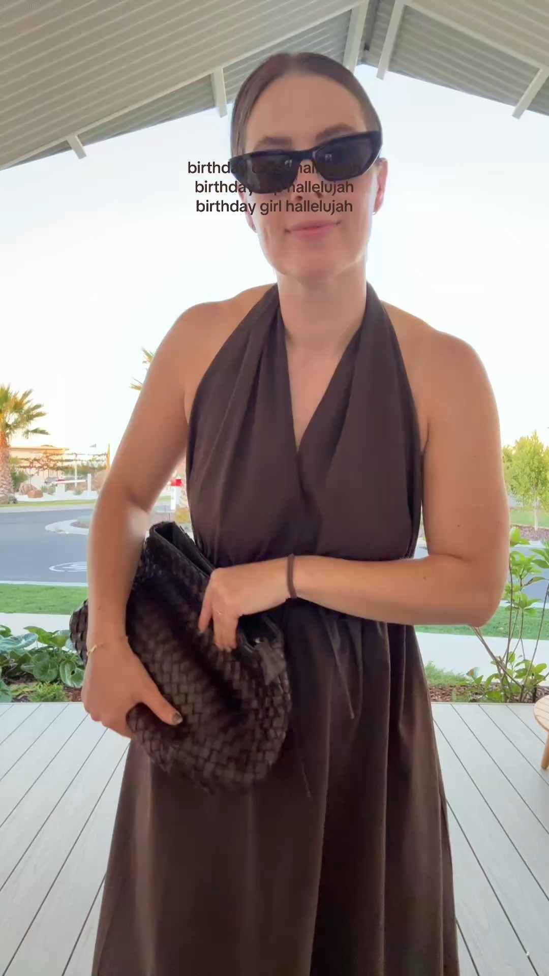 The perfect maxi halter dress does exist 

(Summer dress, maxi dress, chocolate brown maxi dress, summer outfit, summer style, brown weave clutch, brown outfit, birthday dress) 

#LTKaustralia #LTKsummer #LTKdresses