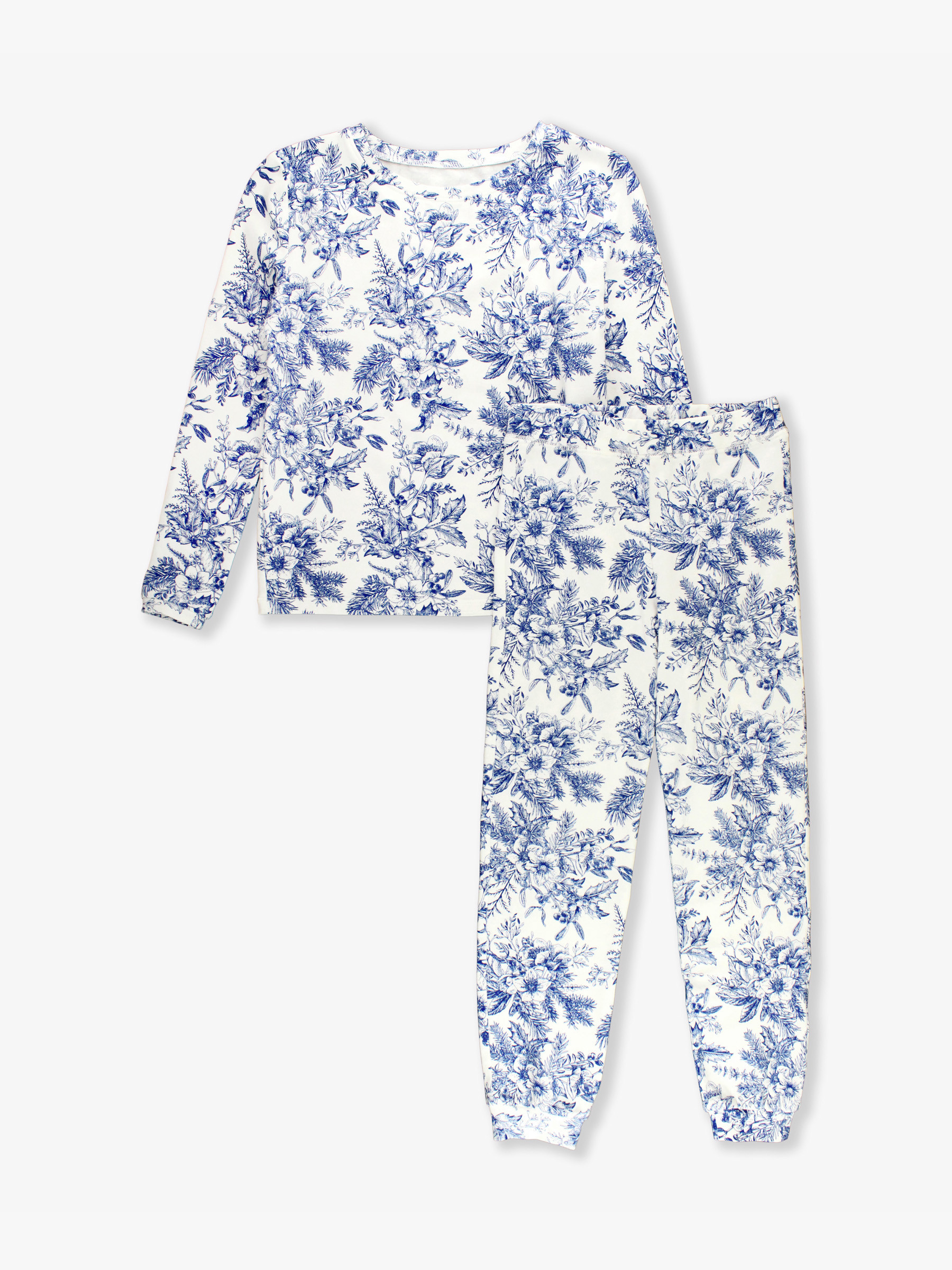 Girls Long Sleeve Pajama Set | RuffleButts / RuggedButts