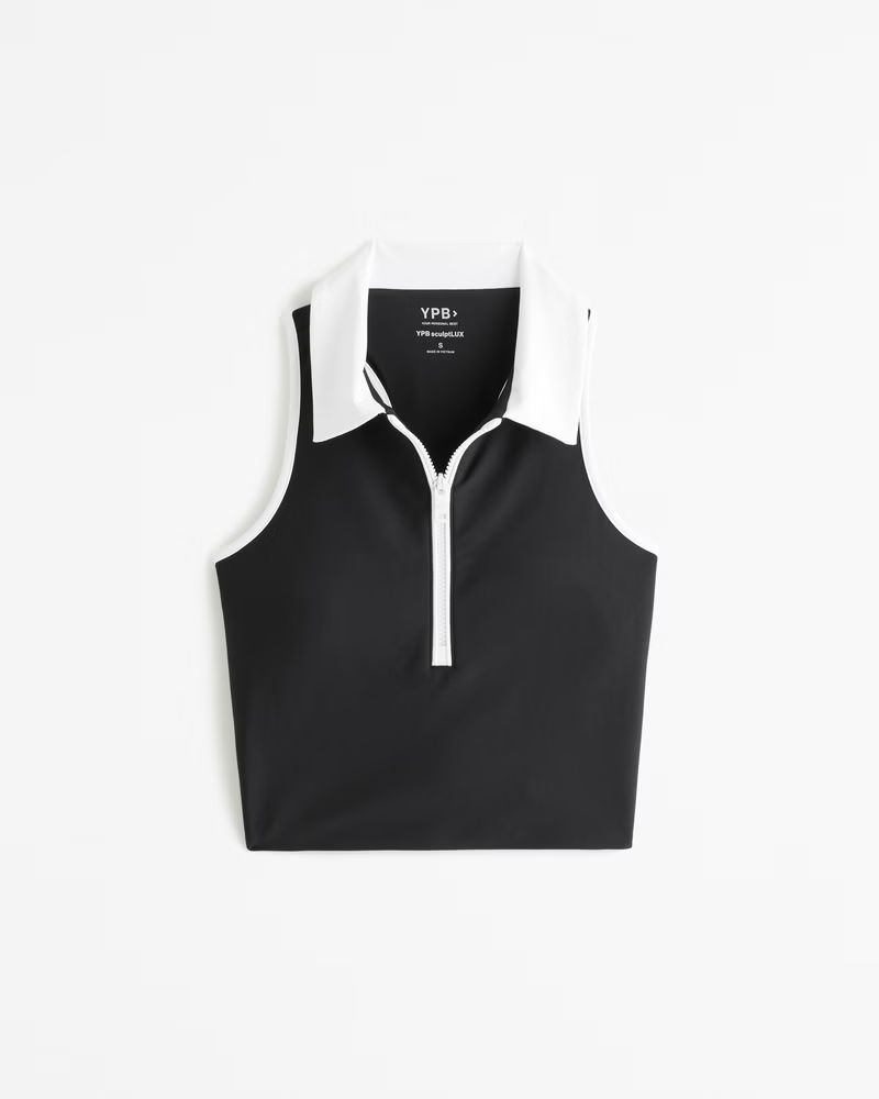 YPB sculptLUX Polo Tank | Abercrombie & Fitch (US)