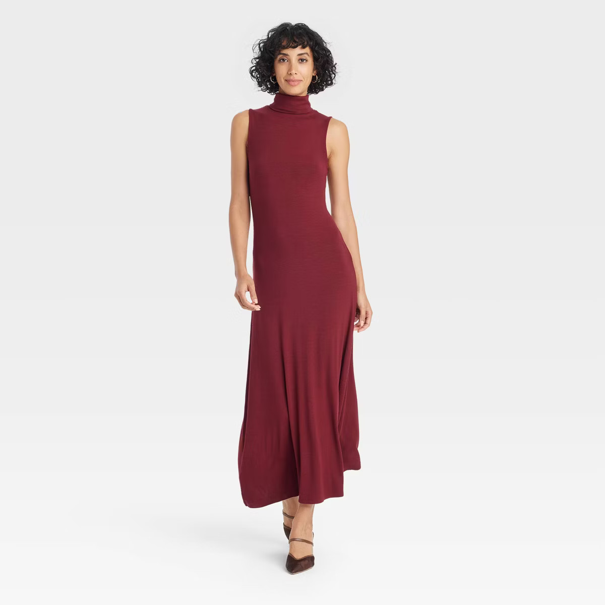 Women's Knit Midi Shift Dress - A New Day™ | Target