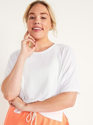 UltraLite All-Day Performance Crop T-Shirt for Women | Old Navy (US)