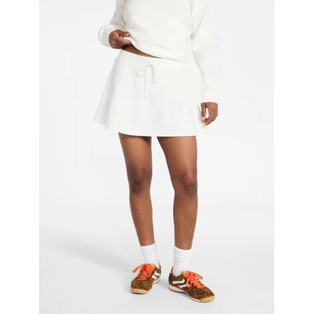 No Boundaries Fleece Skater Skort, Women's XXS-XXL | Walmart (US)