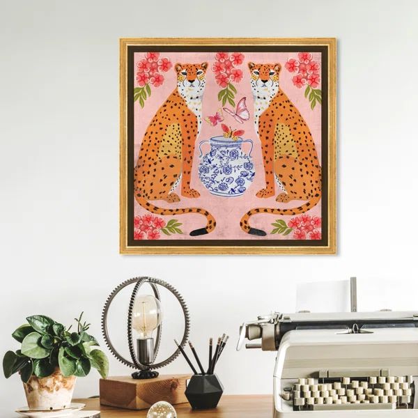 Great Mother Cheetahs " Great Mother Cheetahs " by Oliver Gal | Wayfair North America