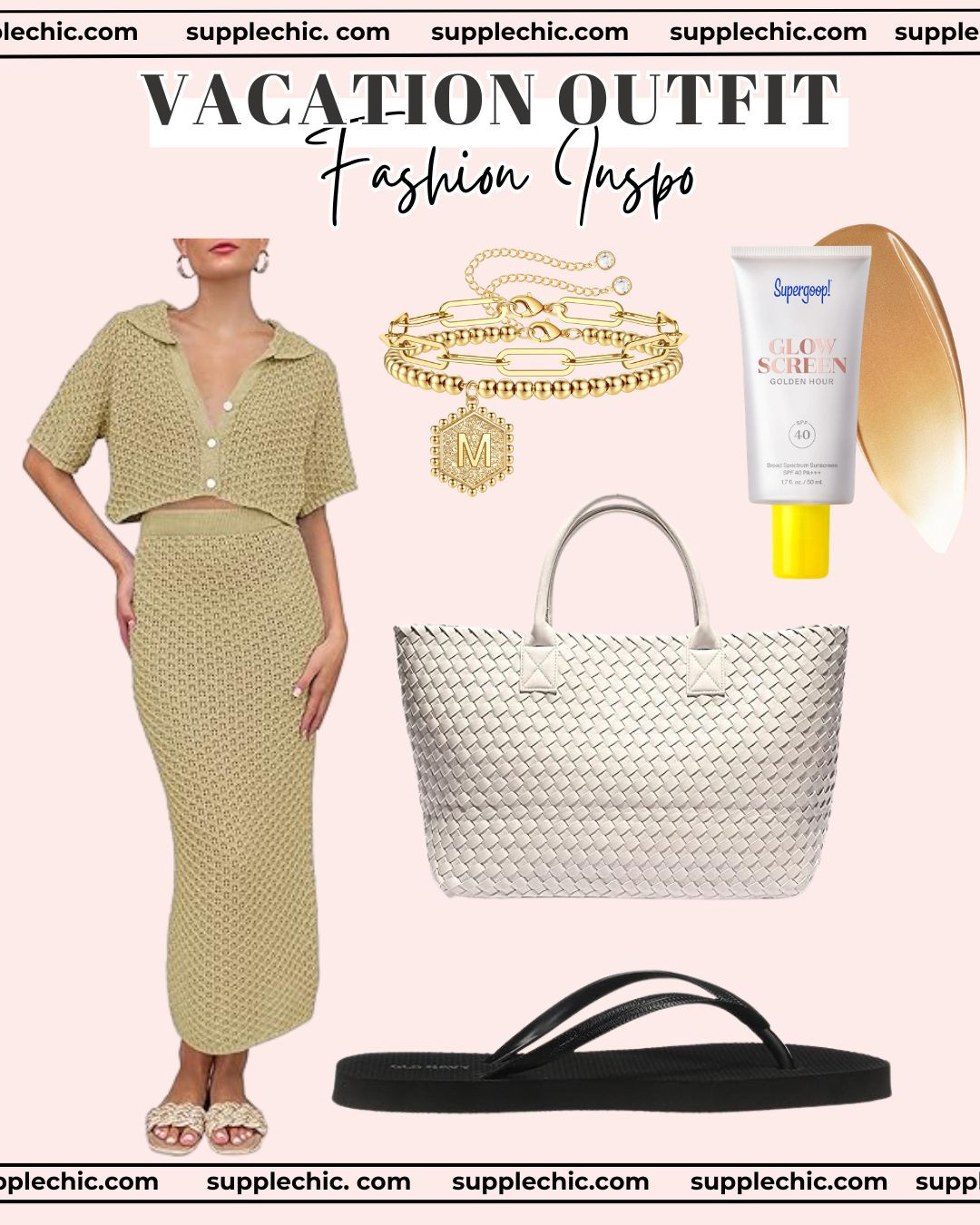 There’s nothing worse than overpacking and still feeling like you have nothing to wear. That’s why I stick to simple sets like this that always work. This matching vacation set is lightweight, breathable, and perfect for warm-weather trips. #vacationoutfit #summerstyle #traveloutfit #matchingset #effortlessstyle #ltkstyle #plussizefashion #resortwear #casualchic #summeroutfits 

 #LTKootd #LTKSwim #LTKTravel