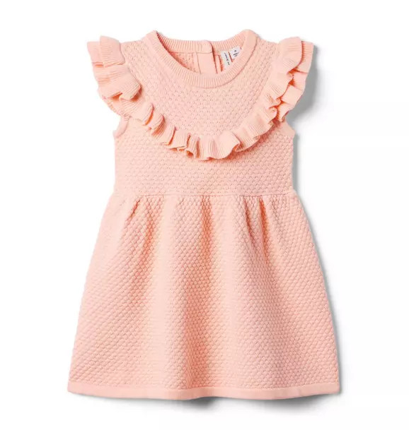 Textured Ruffle Dress | Janie and Jack