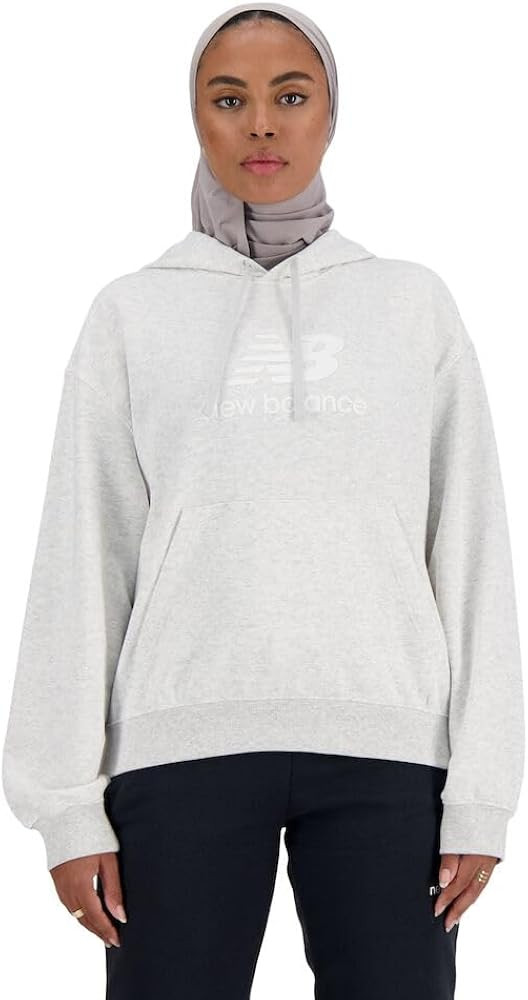 New Balance Women's Sport Essentials French Terry Logo Hoodie | Amazon (US)
