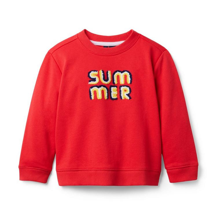 French Terry Summer Sweatshirt | Janie and Jack