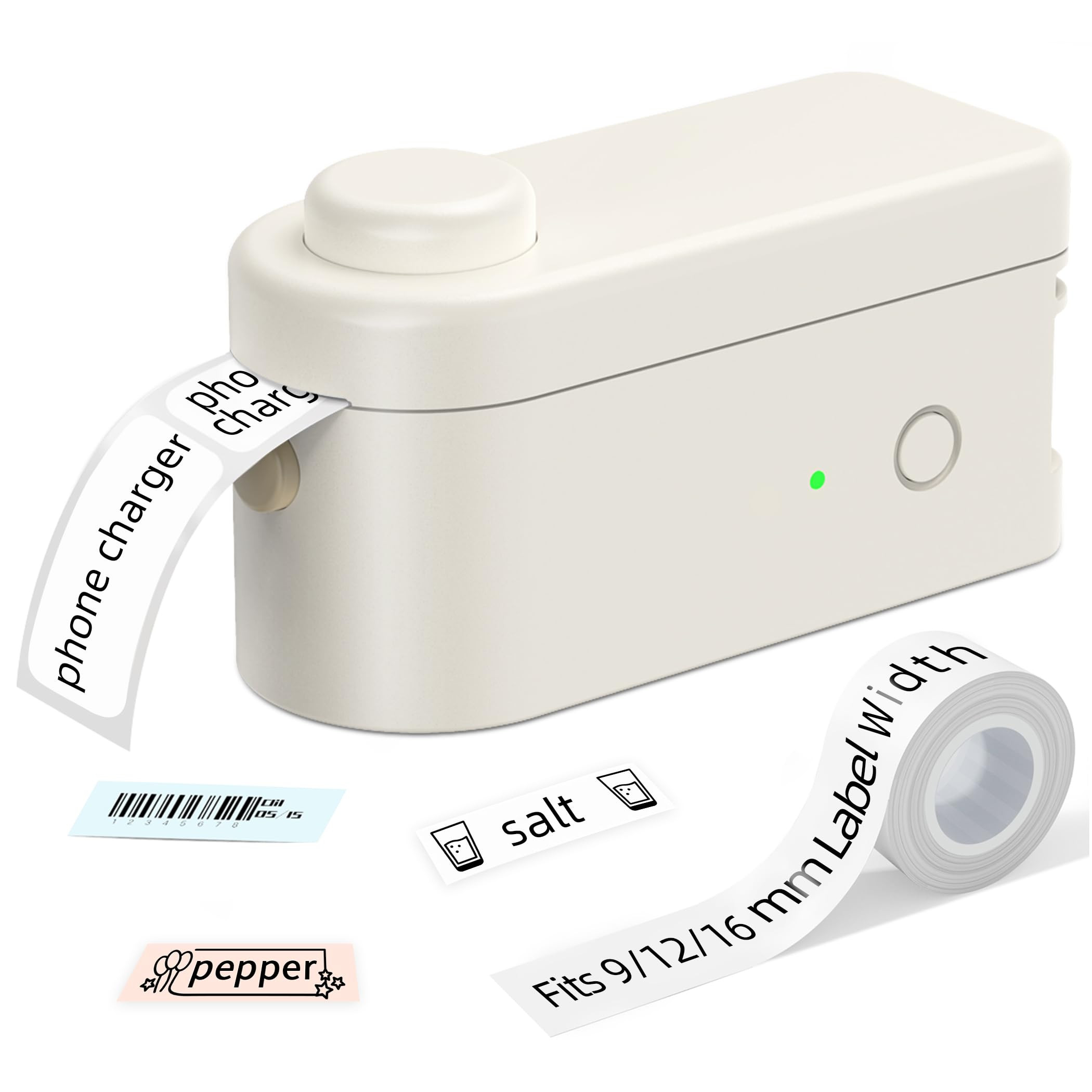 Makeid L1 Label Maker Machine with Tape - Portable & Rechargeable Label Makers Compatible with 9 ... | Amazon (US)